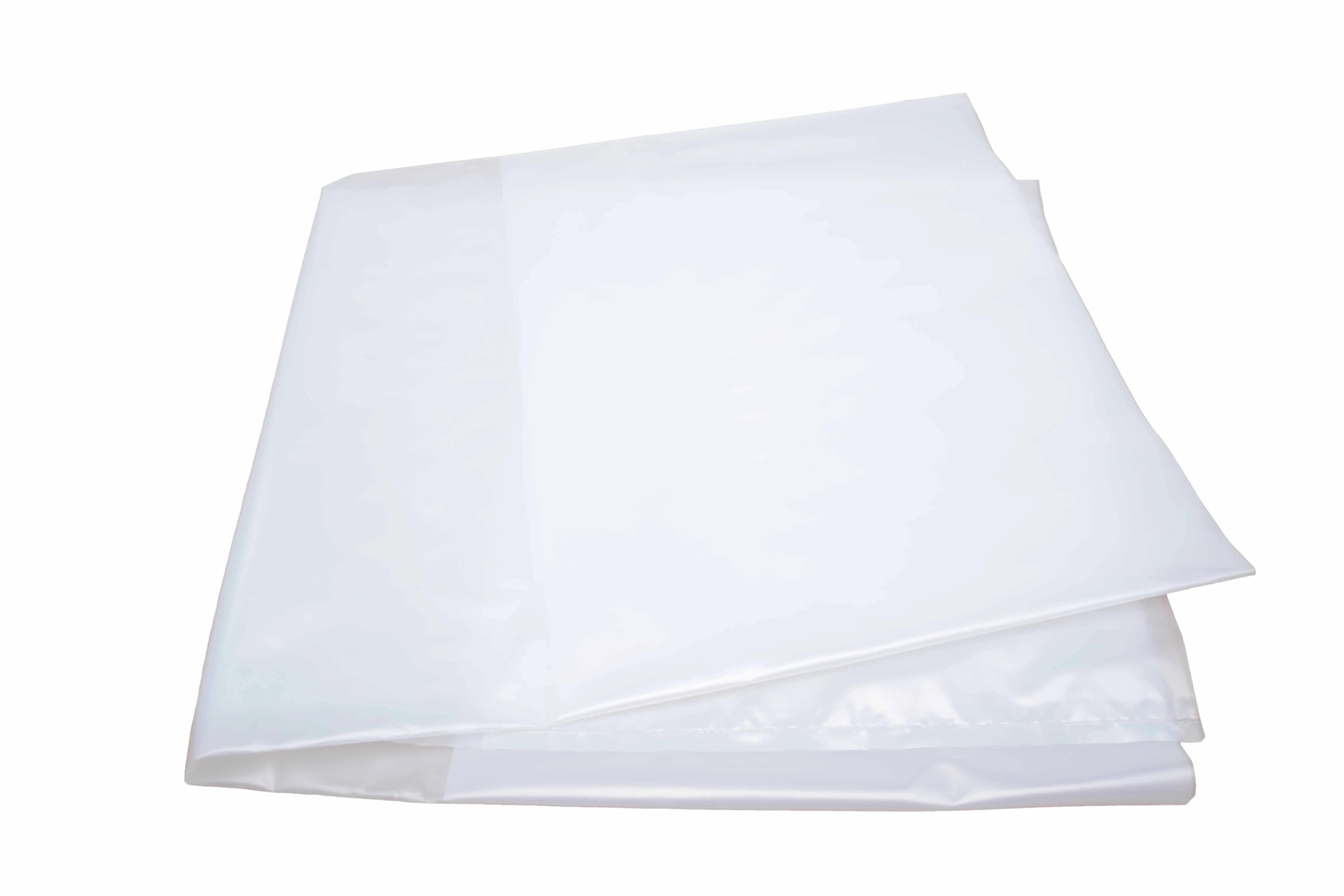 Schrumpfhauben, transparent, 1.250/850 x 1.600 mm, 125 my, mit Resy-Symbol