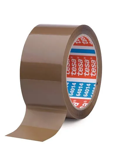 tesa® PP-Klebeband #64014, braun, 50 mm x 66 m