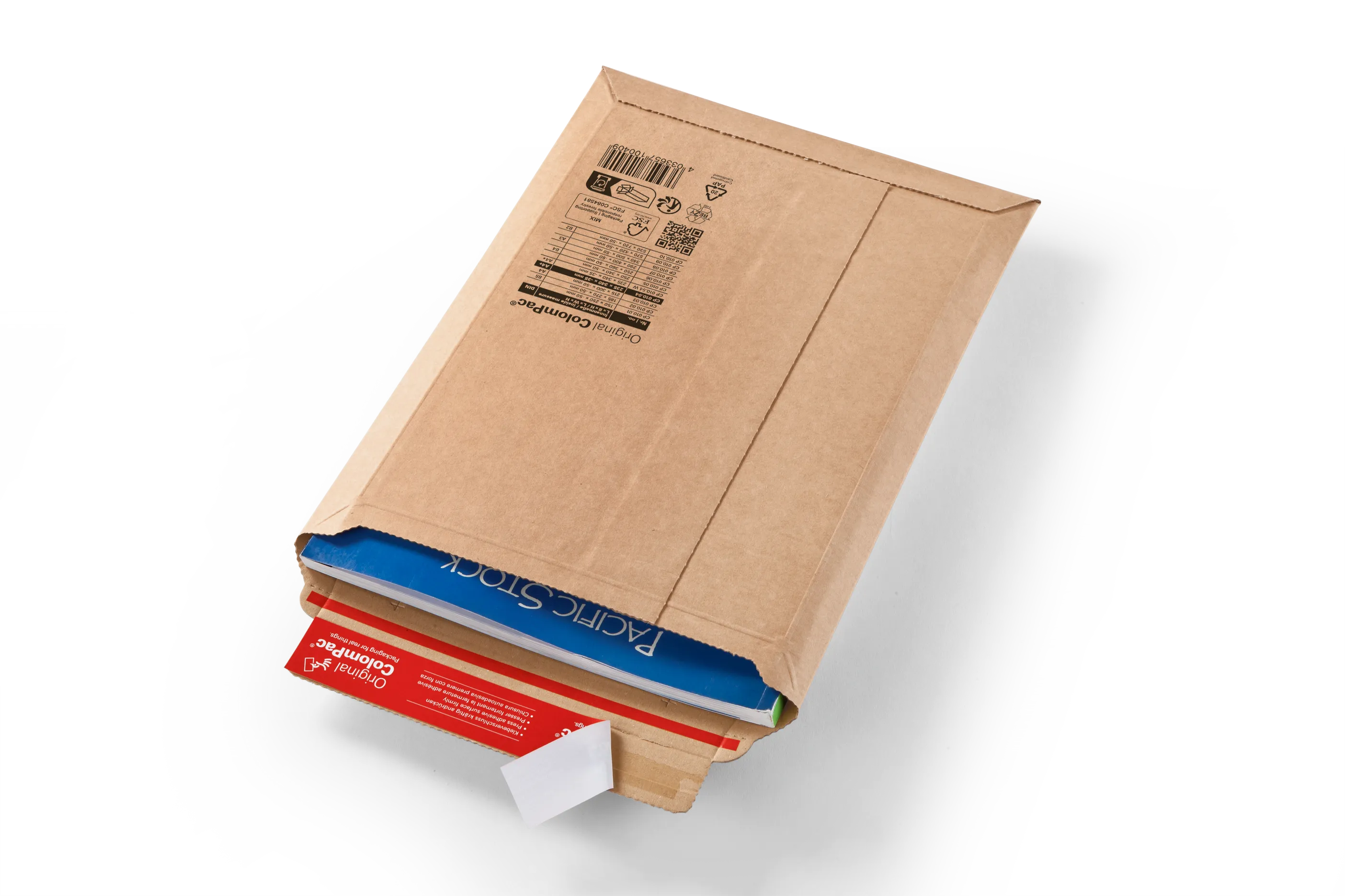 ColomPac® CP 010.04 Versandtasche braun, 235 x 340 x -35 mm