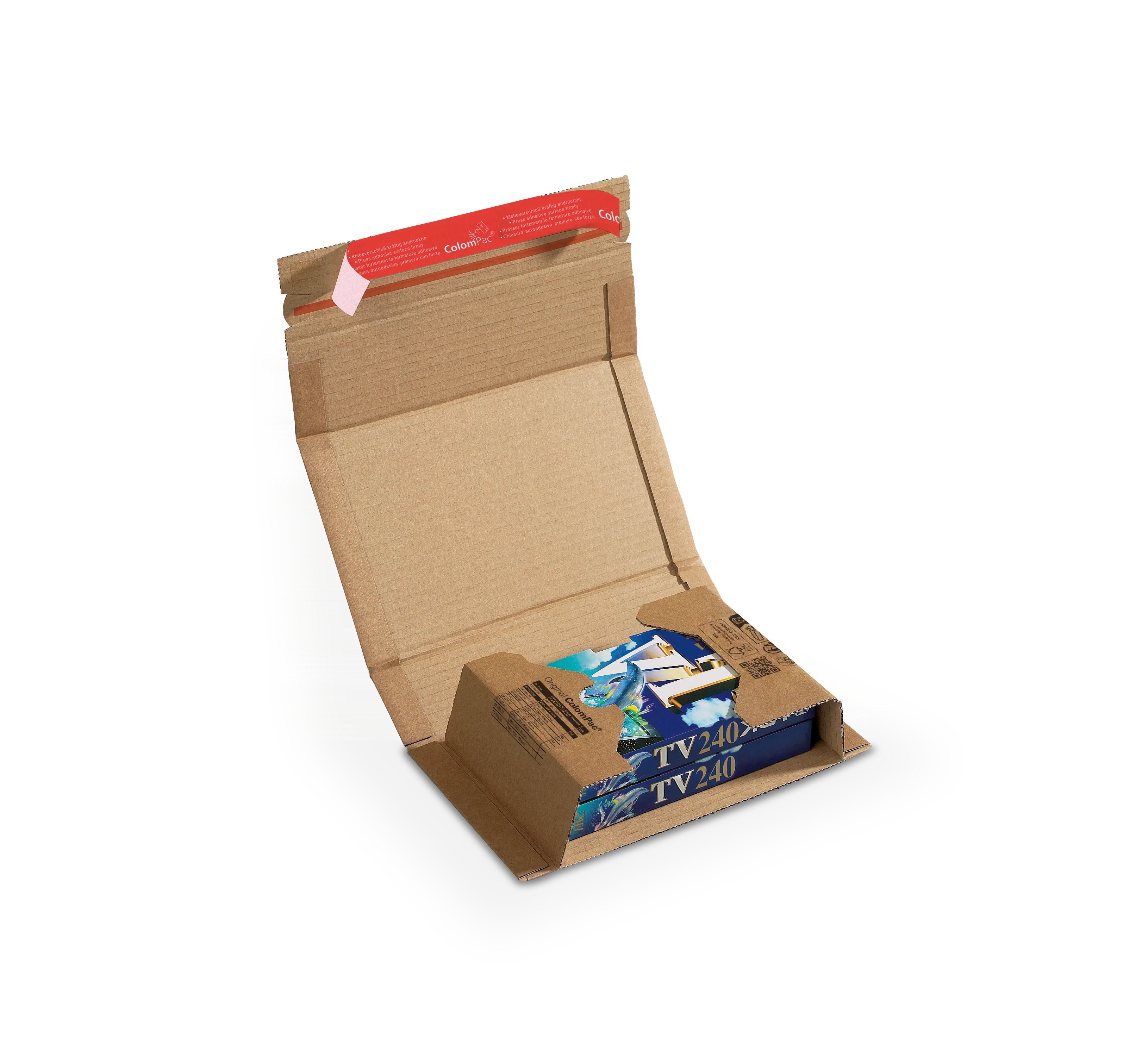 Buchverpackung ColomPac® CP 20.02, 217 x 155 x -60 mm