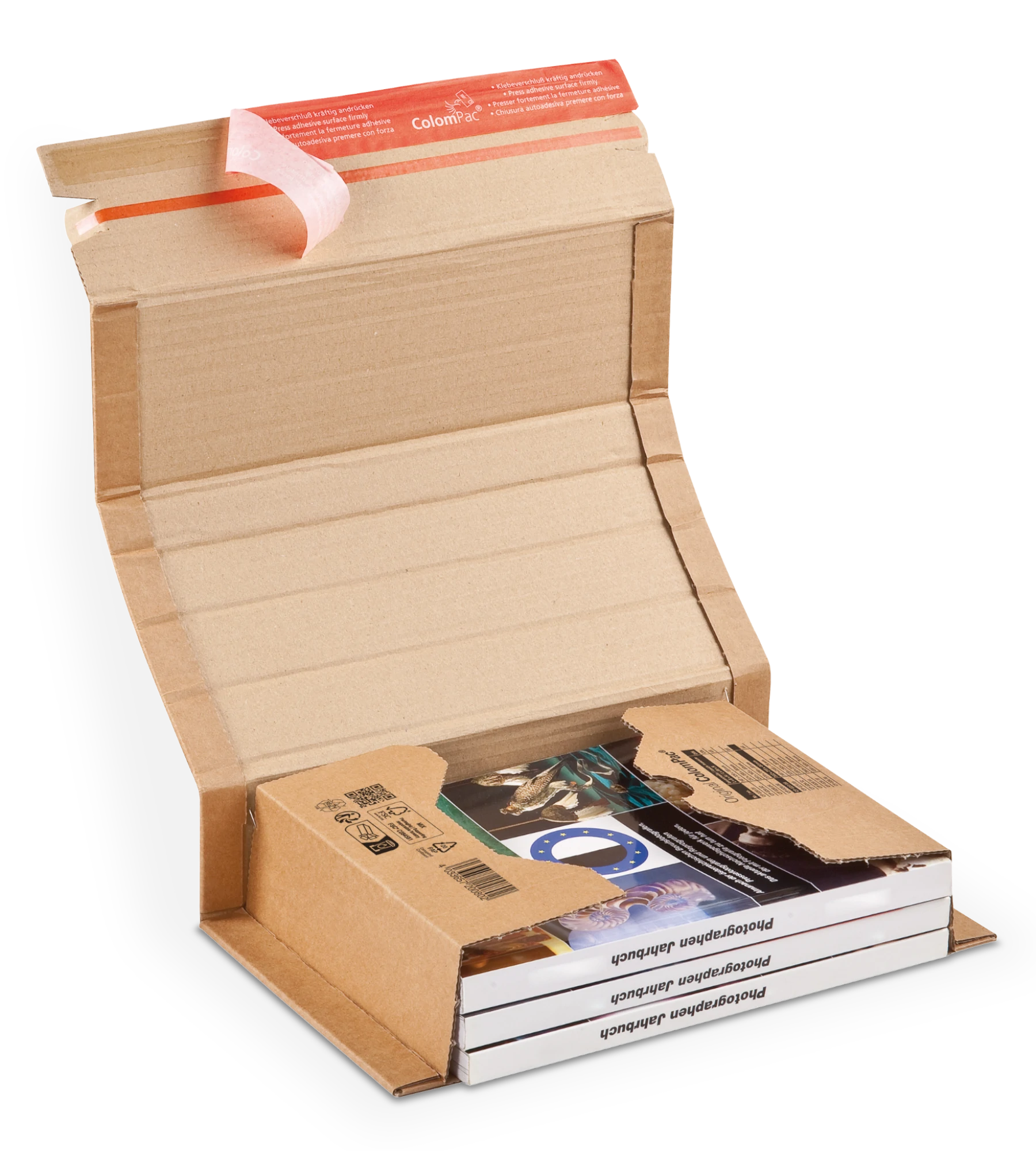 Buchverpackung 58, 302 x 215 x 80 mm