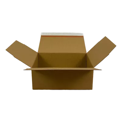 Automatikkarton SK8, 330 x 230 x 120 mm, 1-wellig, FEFCO 0701, braun