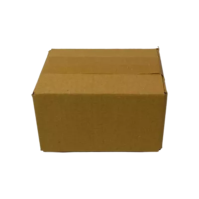 Faltkarton 1, 165 x 120 x 90 mm, 1-wellig, FEFCO 0201, braun