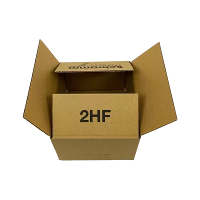 Faltkarton 2hF, 190 x 165 x 110 mm, 1-wellig, FEFCO 0201, braun