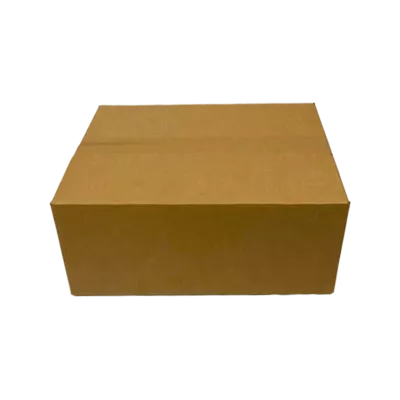 Faltkarton 12nF, 440 x 290 x 190 mm, 1-wellig, FEFCO 0201, braun