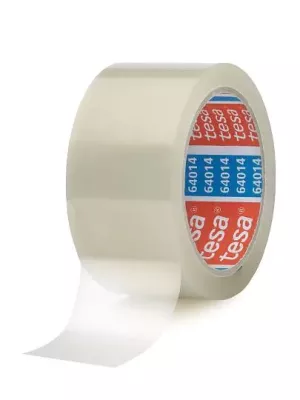 tesa PP-Klebeband #64014, braun/transparent