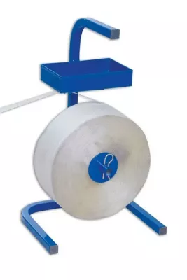 Abrollgerät für Rayon- und Polyesterband, für 850 m Rollen