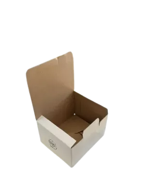 WP-Faltschachtel, weiß, 180 x 150 x 100 mm
